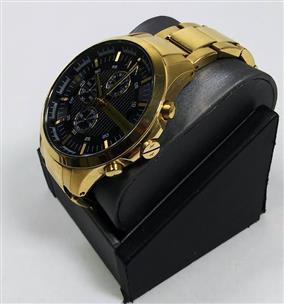 Armani Exchange Black Very | Good 46mm AX2137 Dial Buya Unisex Chronograph Watch